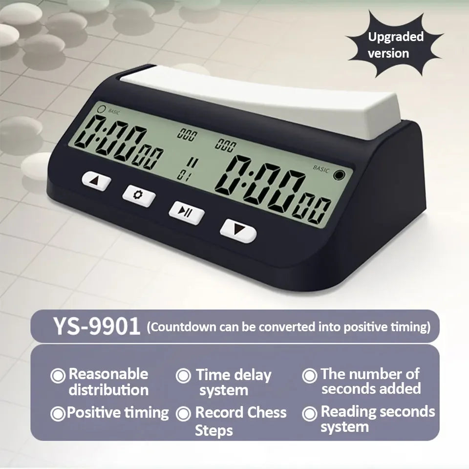 YS9901/YS902 Multipurpose Portable Professional Chess Clock