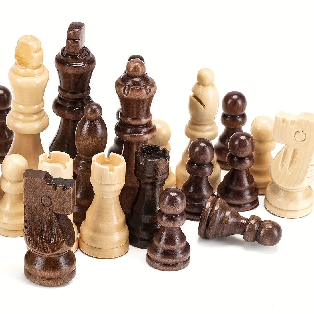 7.8cm/ 3-inch new high-end solid wood chess piece set