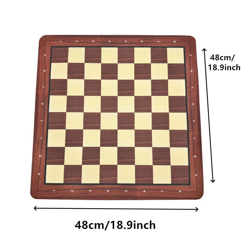 Large 48cm/18.9inch chess board