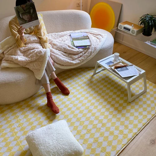 Japanese Style Carpets for Living Room Minimalist Bedroom Decor