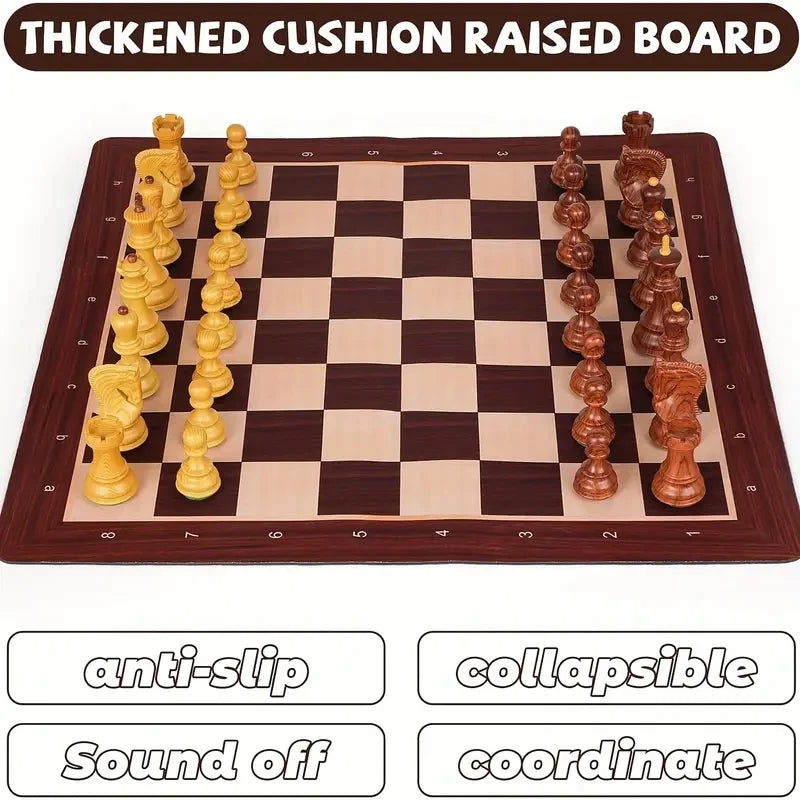 Luxurious large-sized chess set