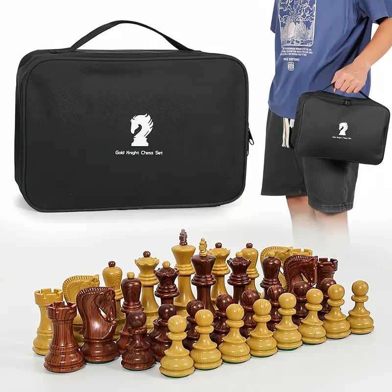 Luxurious large-sized chess set
