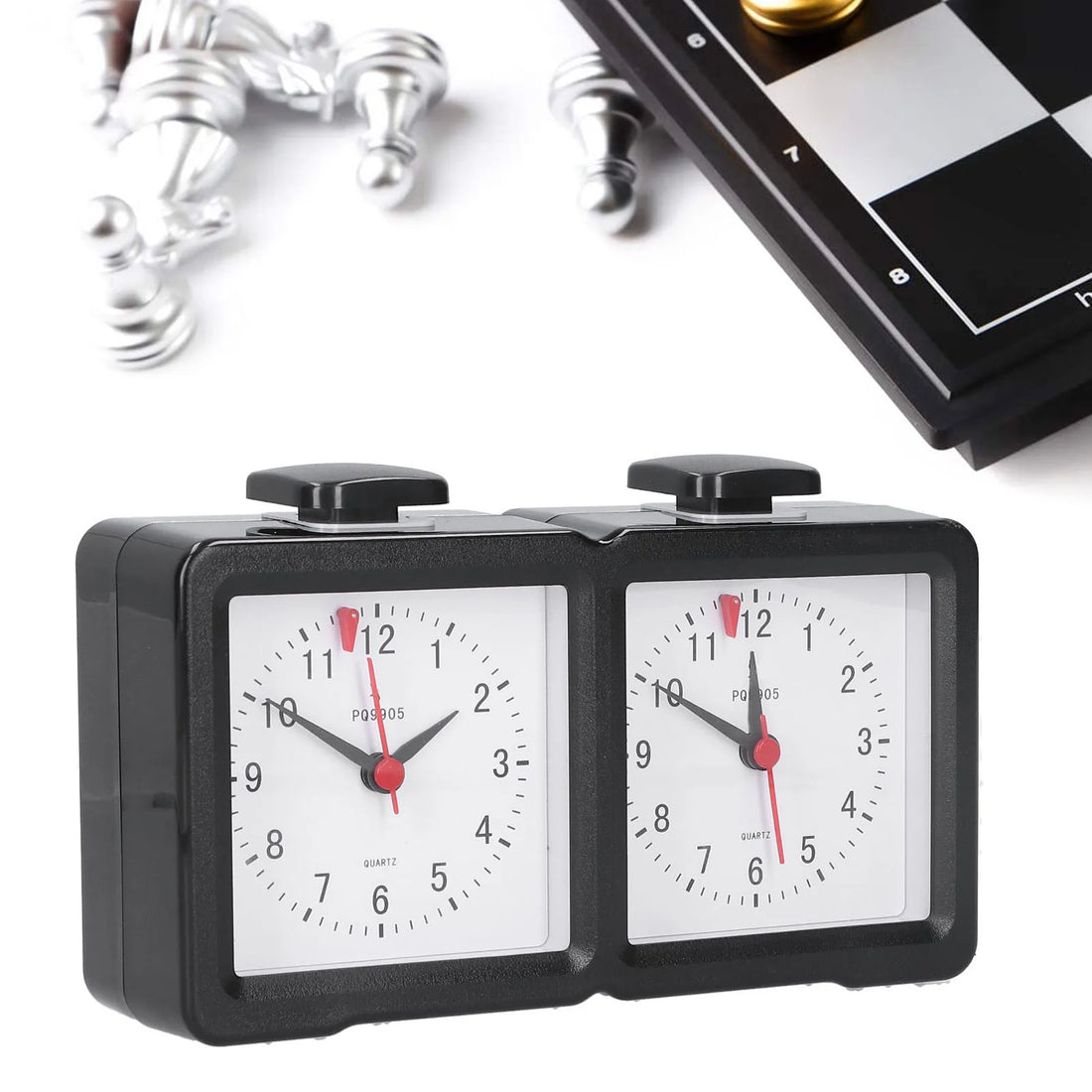 Multifunction Chess Analog Clock Count Up Count Down Timer Mute