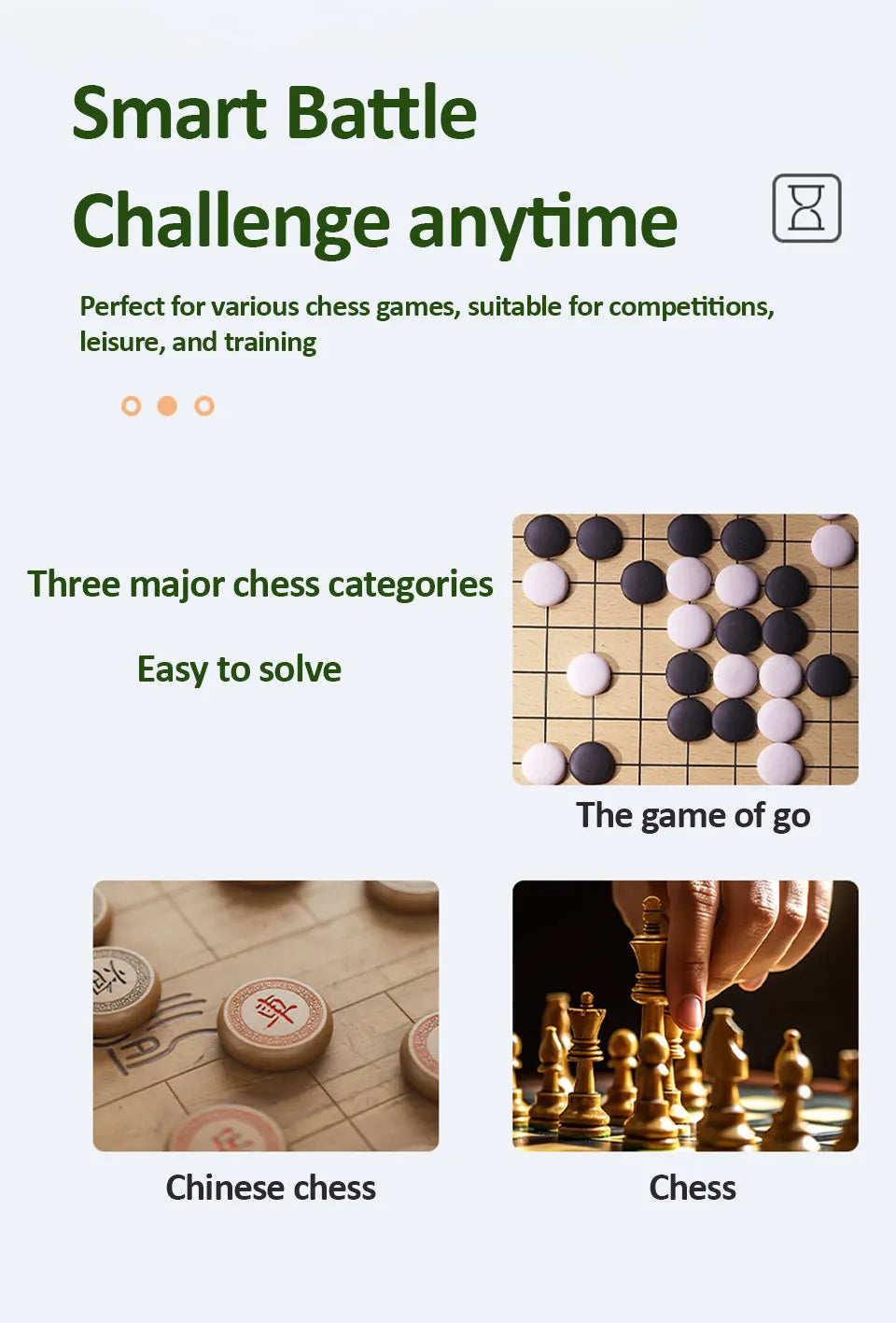 Tournament Grade Chess Clock with Count Up/Down