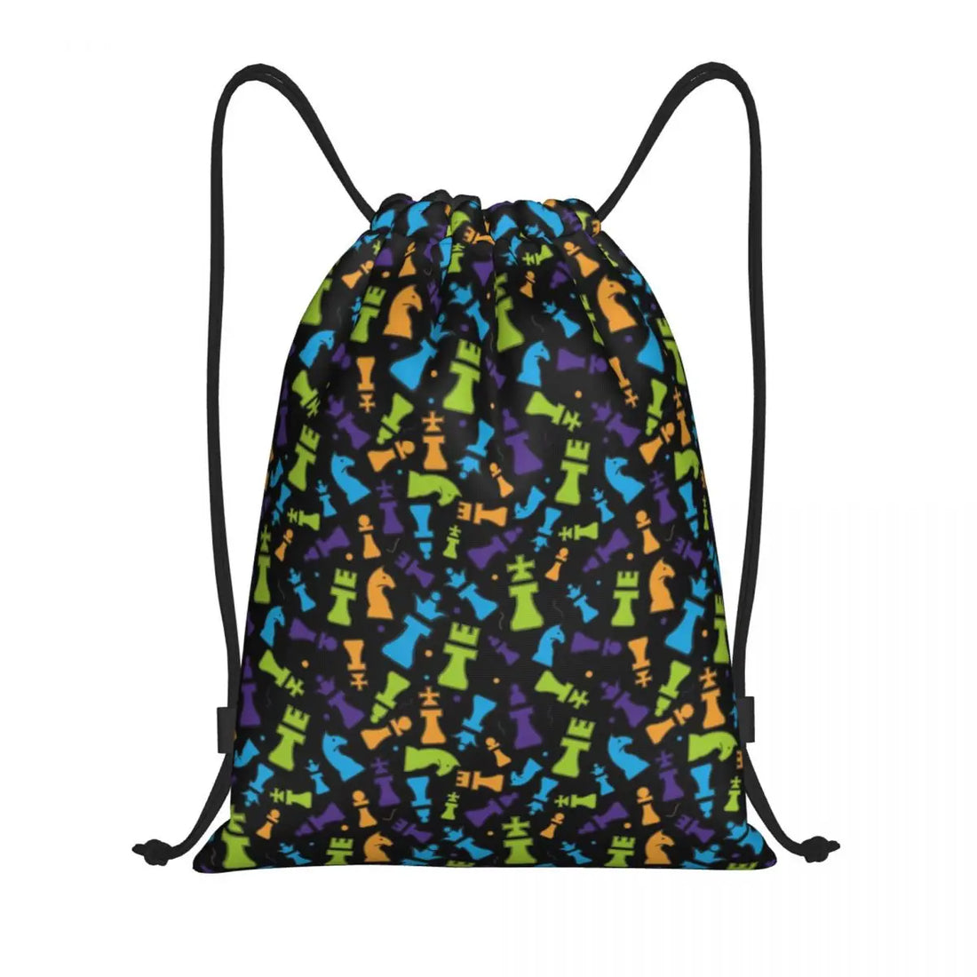 Custom Fashion Chess Drawstring Bags