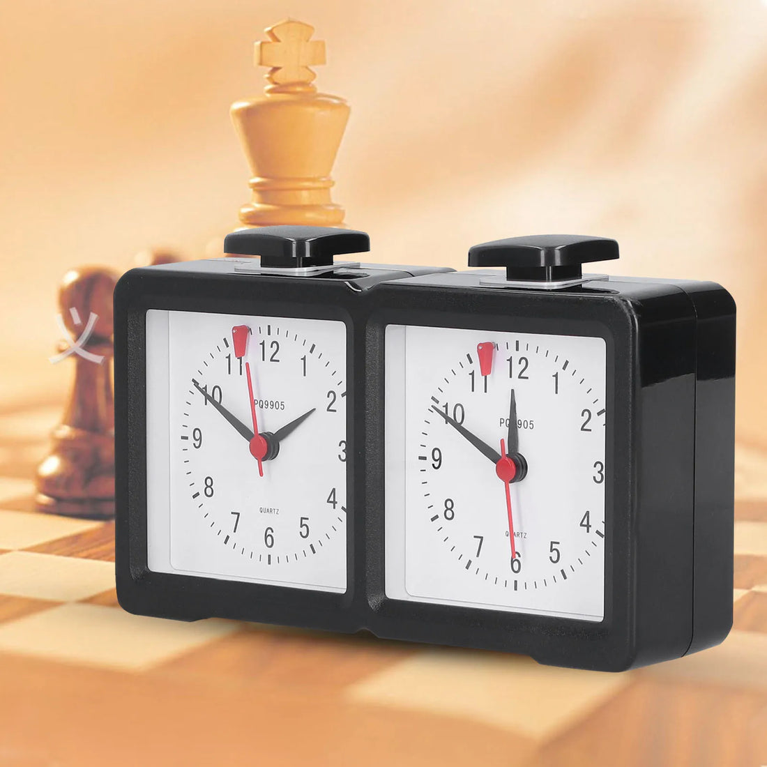 Multifunction Chess Analog Clock Count Up Count Down Timer Mute