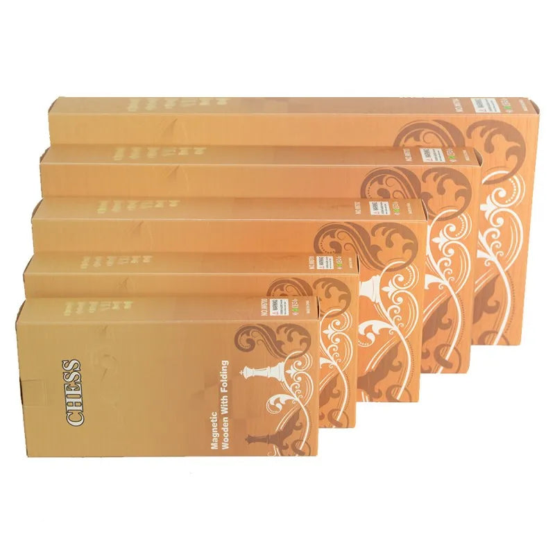 Magnetic Wooden Folding Chess Set