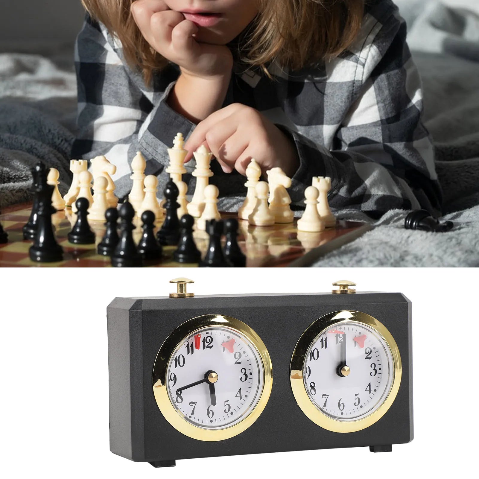 Chess Clock Professional Wind Up Multi Functional Mechanism Portable
