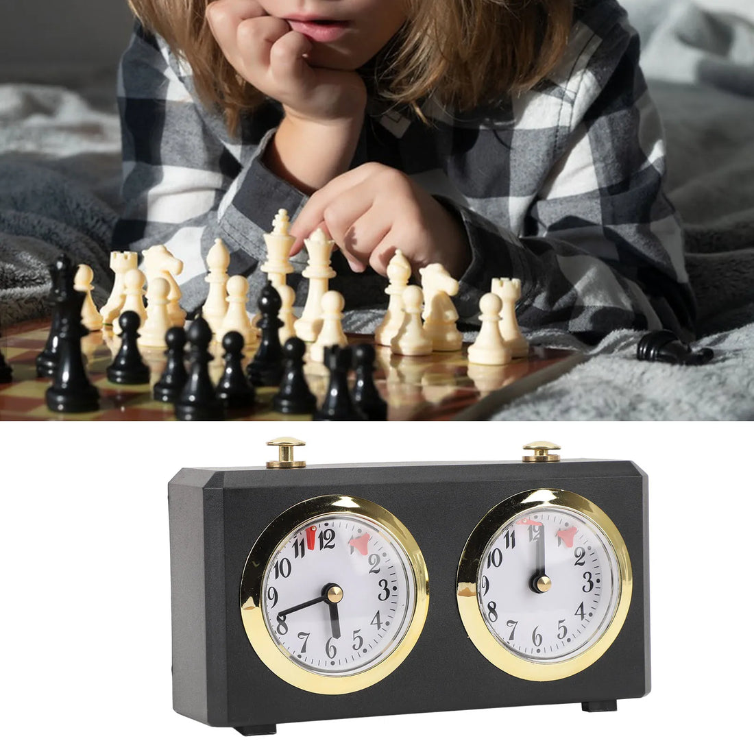 Chess Clock Professional Wind Up Multi Functional Mechanism Portable