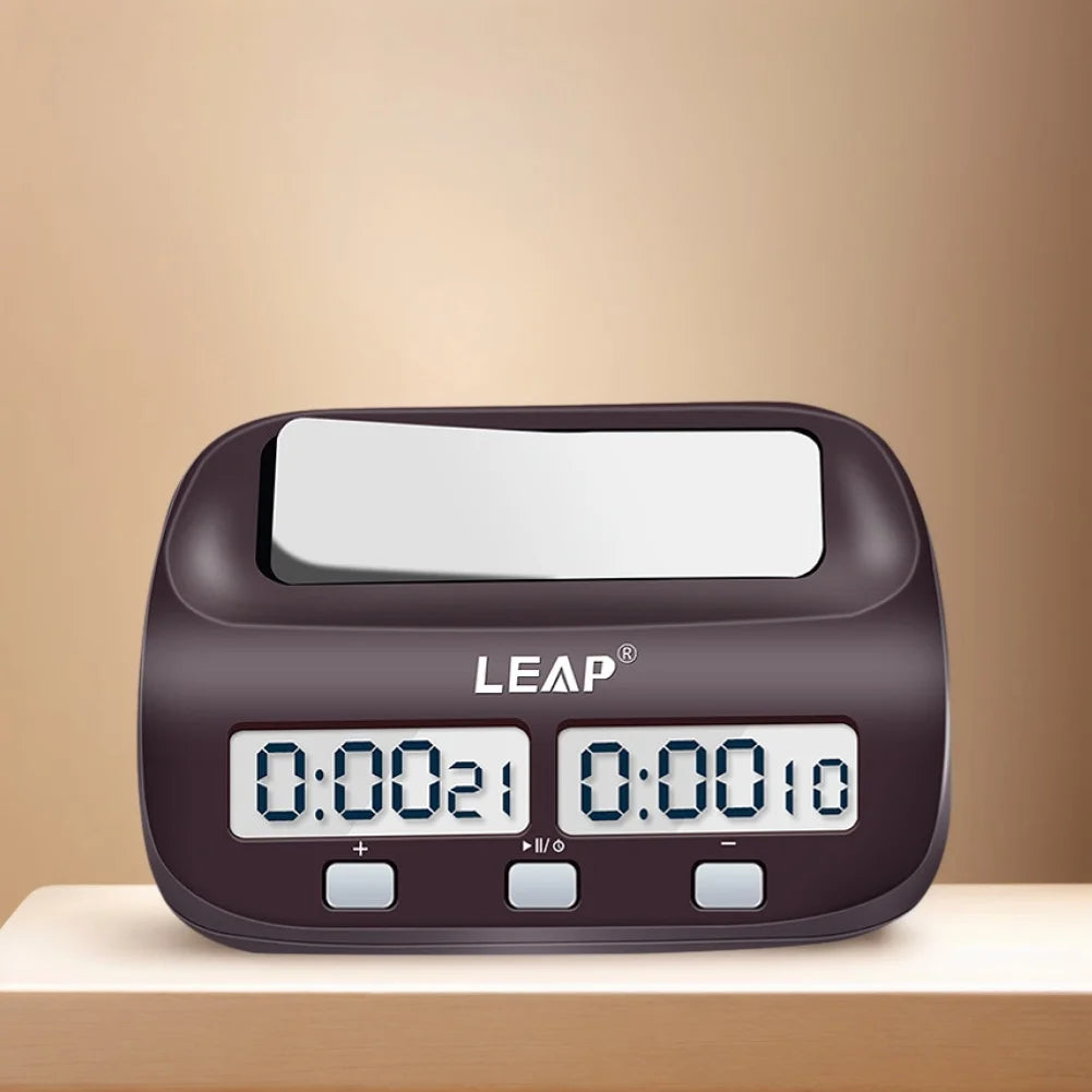 Professional Digital Chess Clock Battery Powered Chess Board Games