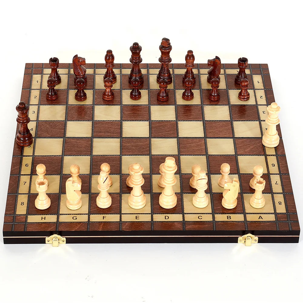 Magnetic Chess, Checkers and Backgammon Set