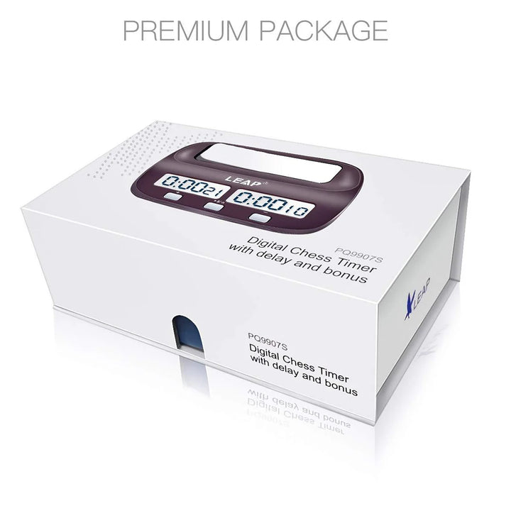 Professional Digital Chess Clock Battery Powered Chess Board Games