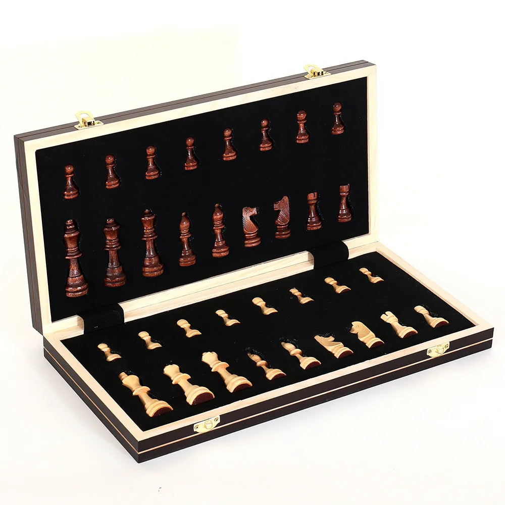 Magnetic Chess, Checkers and Backgammon Set