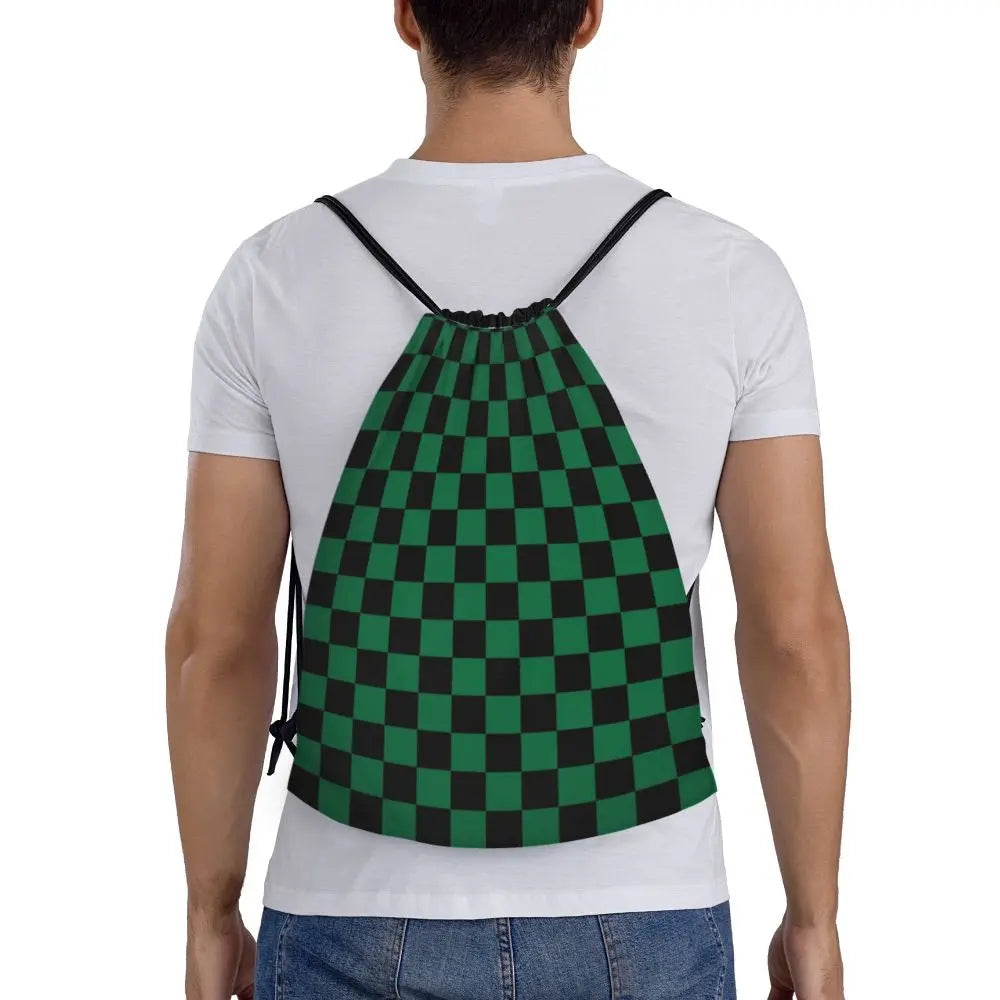 Custom Black And White Check Checkered Chess