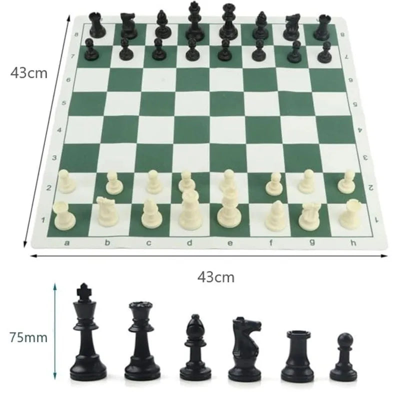Outdoor Wooden Chess Set