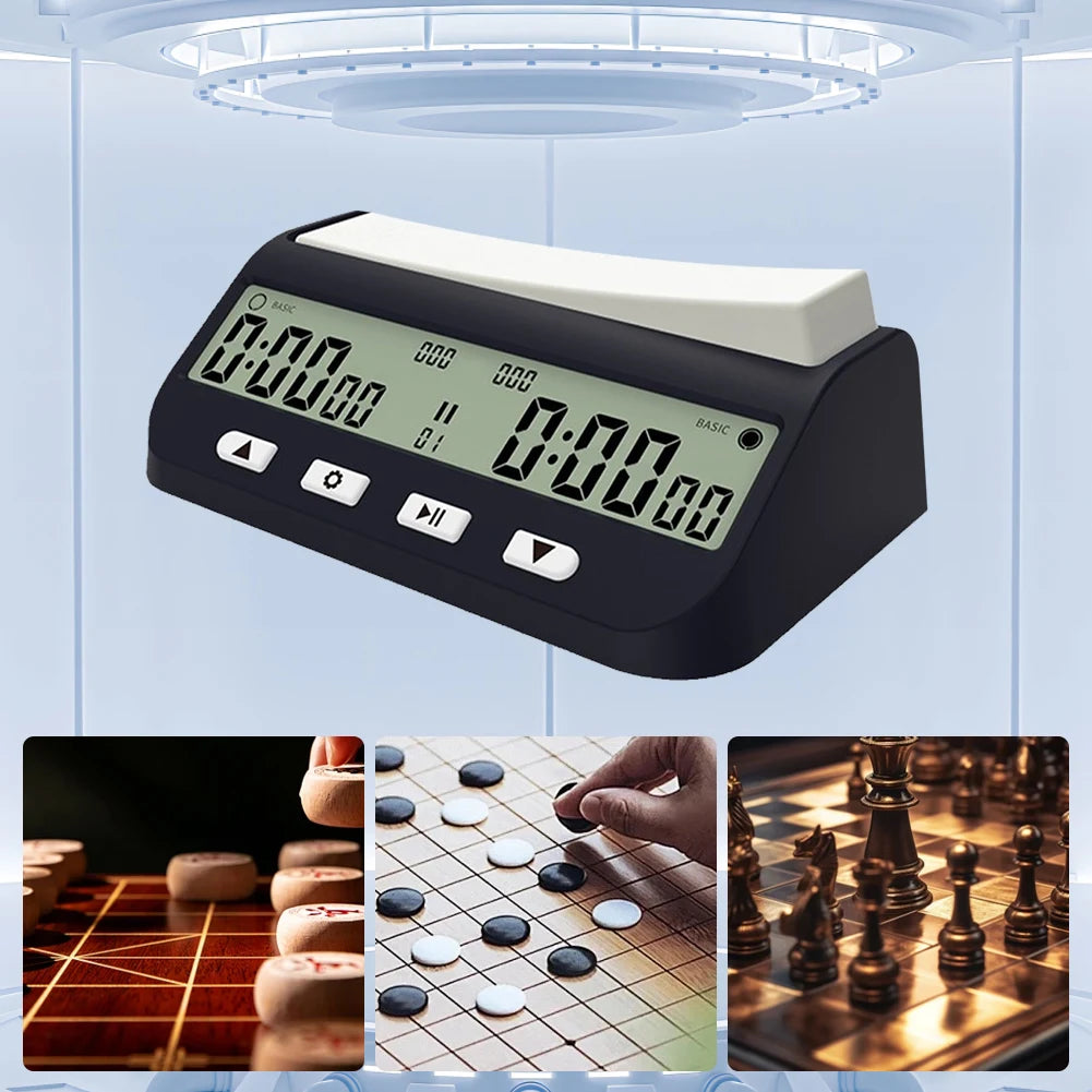 Versatile Chess Clock with Basic BONUS Delay and Positive Time Features
