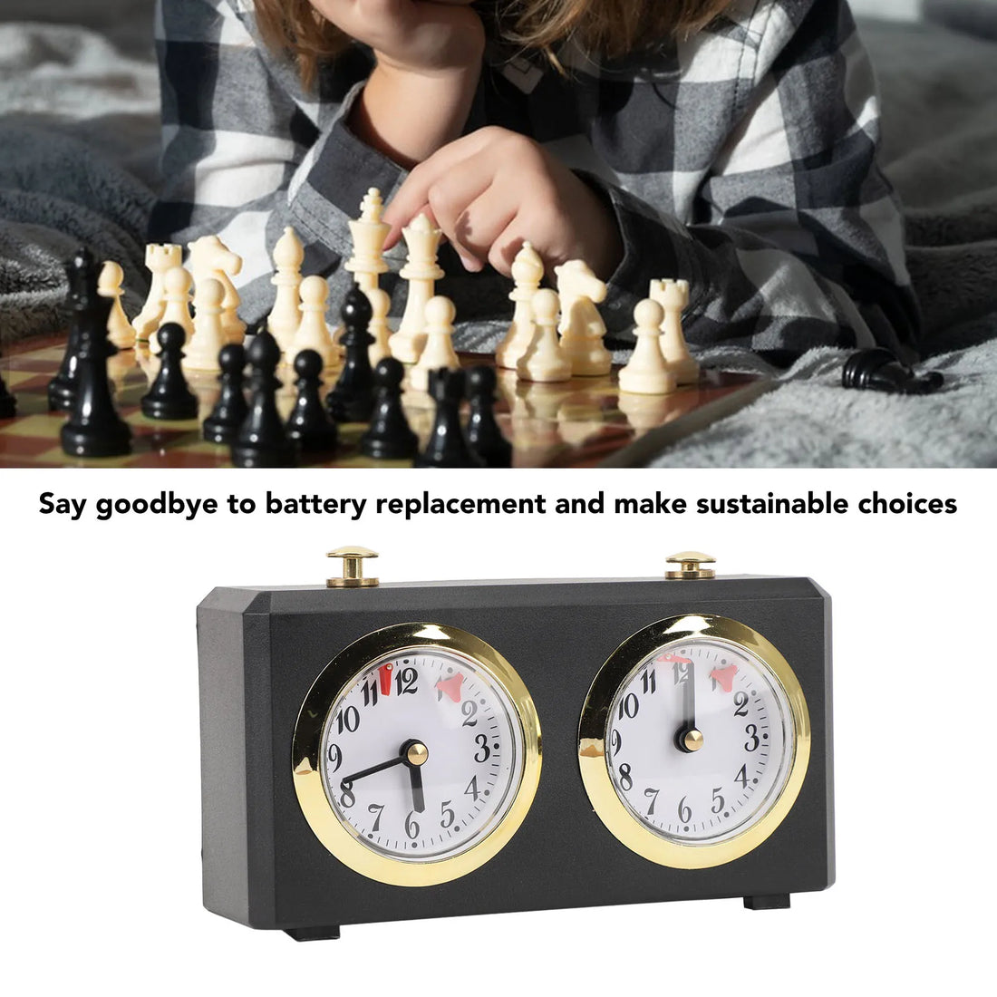 Chess Clock Professional Wind Up Multi Functional Mechanism Portable