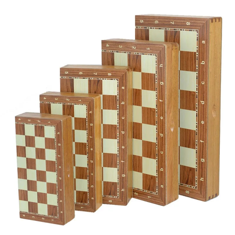 Magnetic Wooden Folding Chess Set
