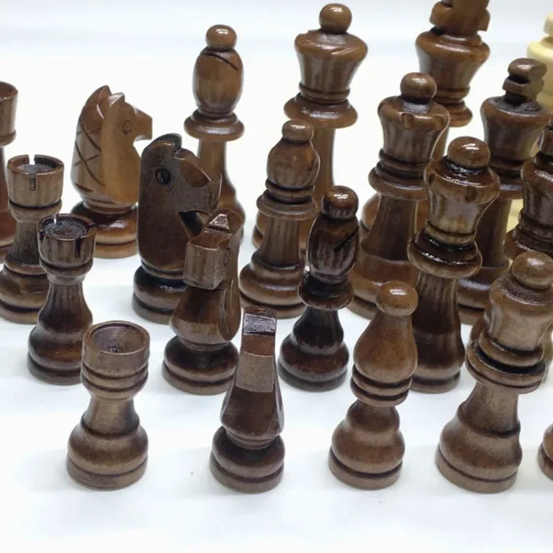 2.2 inch wooden chess board accessories