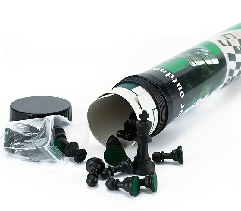 65/75/95mm Chess Pieces Set with Carrying Case Adult Children Chess