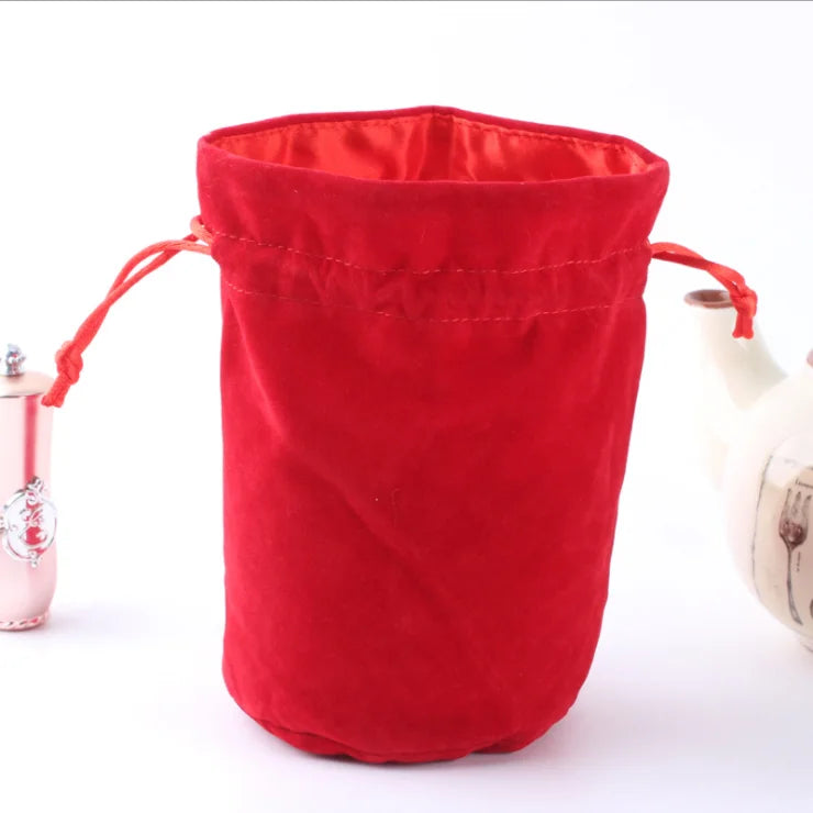High Quality Velvet Dice Bag Jewelry Packing Drawstring Pouch for Games