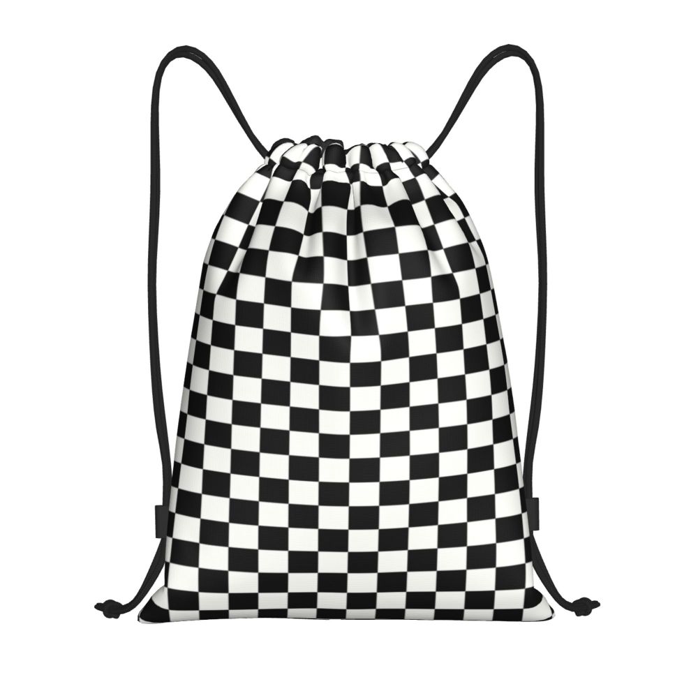 Custom Fashion Chess Drawstring Bags