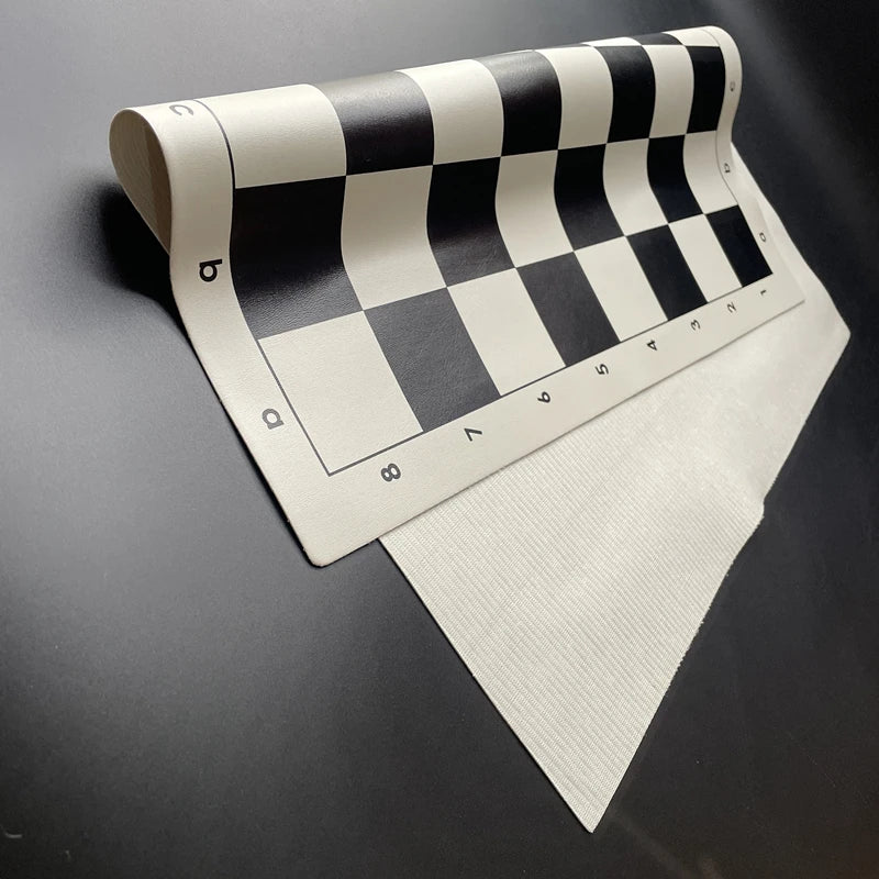 New 50cm Checkerboard Chess black and white Portable rollable