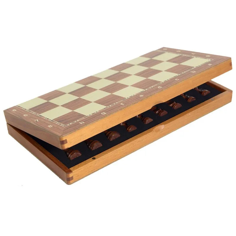 Magnetic Wooden Folding Chess Set