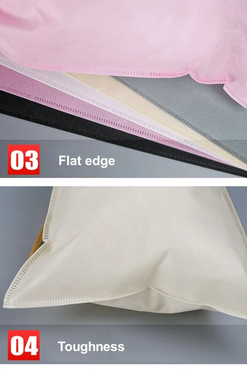 StoBag Non-woven Drawstring Bags Shoe Clothes Storage Fabric Portable