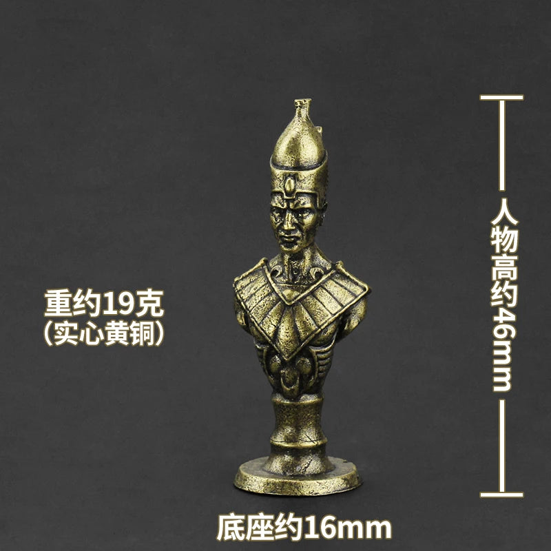 Solid Metal High-end Chess Ancient Egyptian Edition Board Game Piece