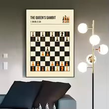 Chess Games And Openings Defense Canvas Painting