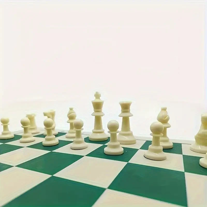 65/75/95mm Chess Pieces Set with Carrying Case Adult Children Chess