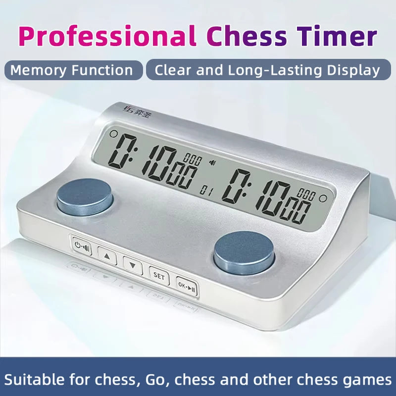 YS-905 Professional Chess Timer Clear and Long-Lasting Display Digital Chess