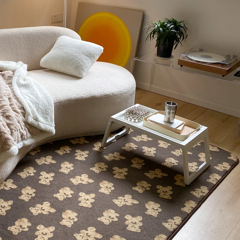 Japanese Style Carpets for Living Room Minimalist Bedroom Decor