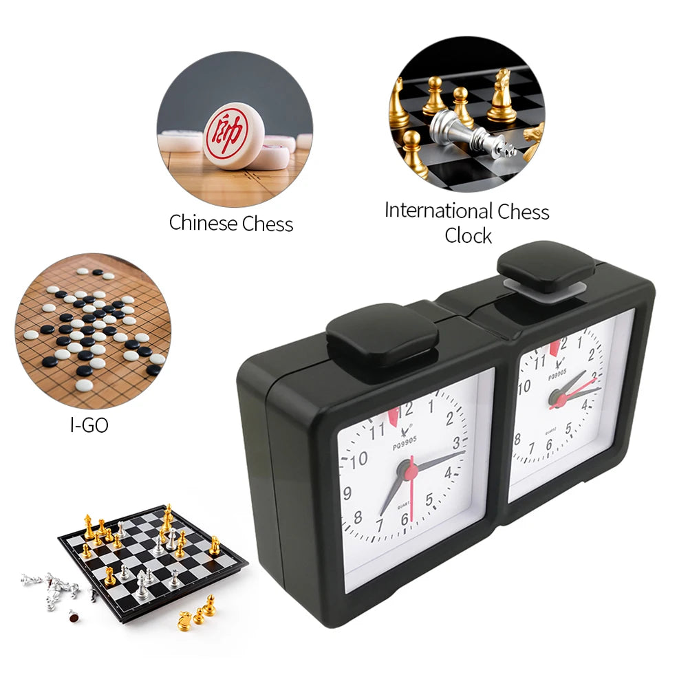 Chess Clock Quartz Electronic Analog Chess Clock