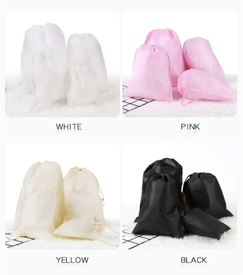 StoBag Non-woven Drawstring Bags Shoe Clothes Storage Fabric Portable