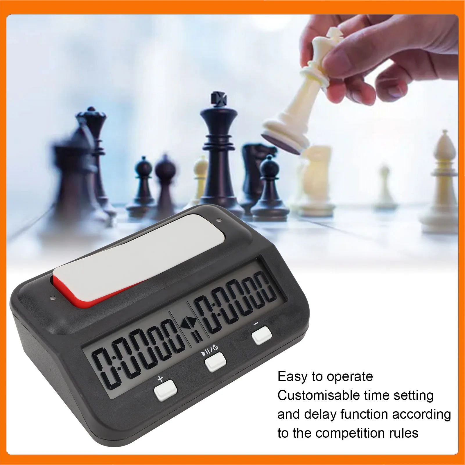 Chess Clock Portable Chess Timer Professional Digital Timing Chess