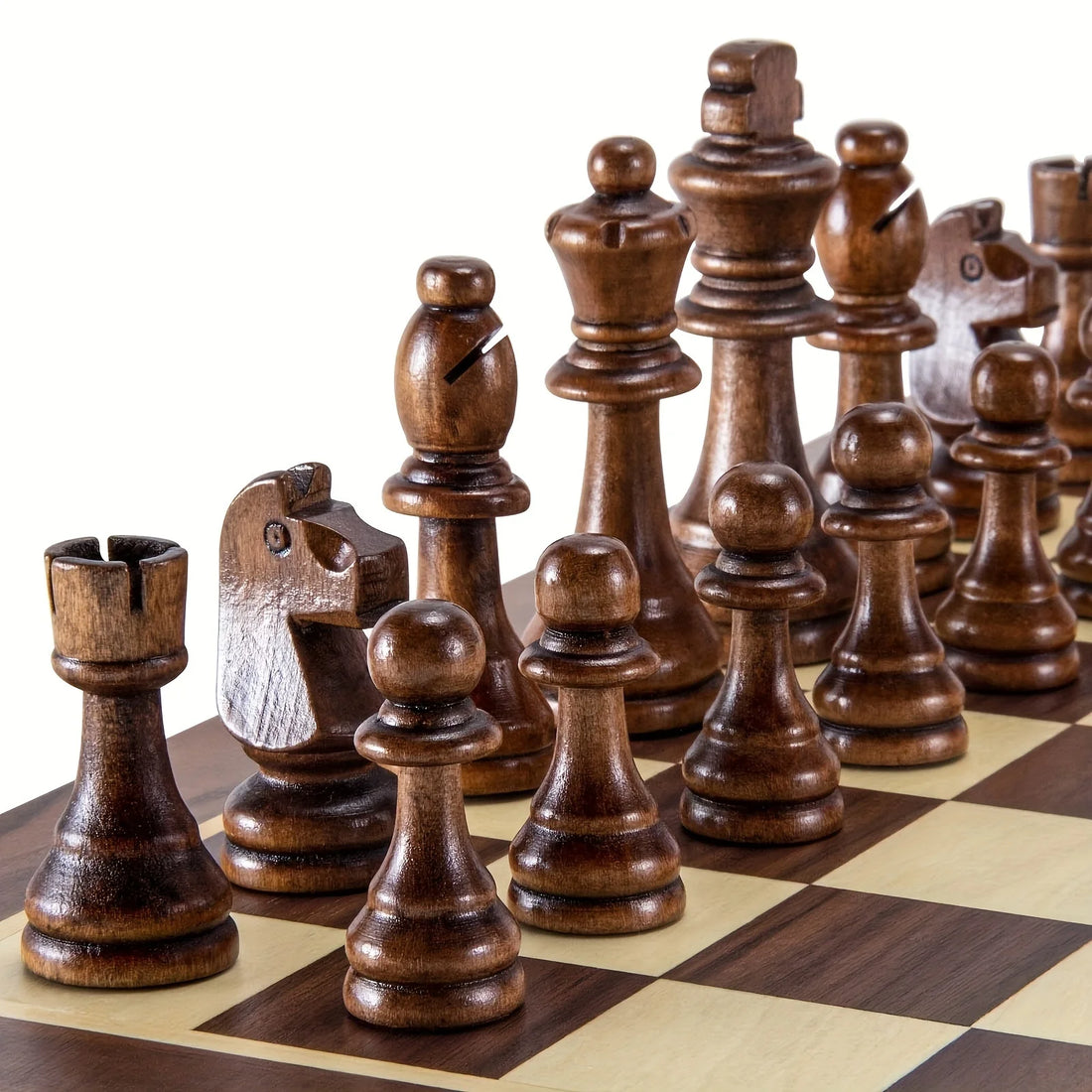 7.8cm/ 3-inch new high-end solid wood chess piece set