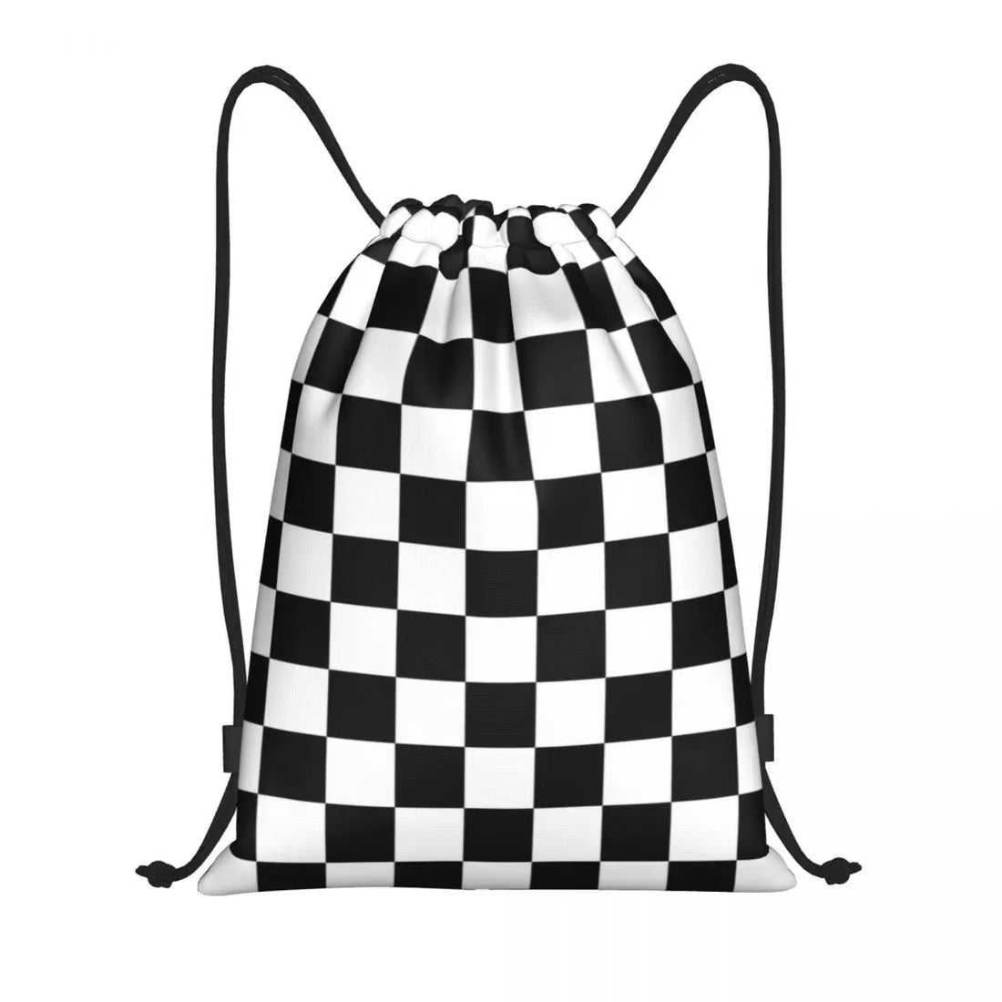 Custom Black And White Check Checkered Chess