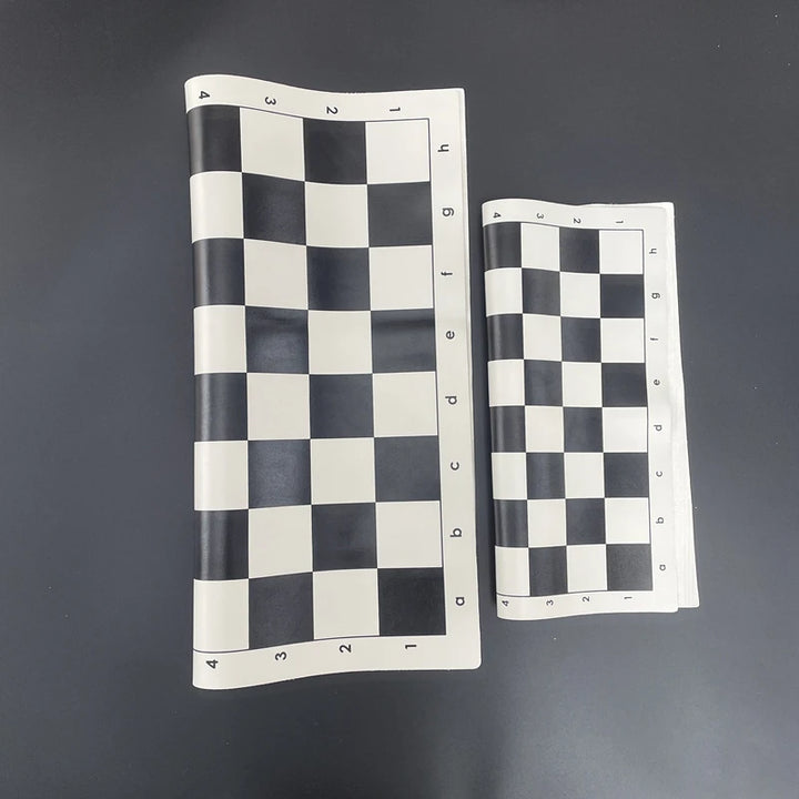 Portable PU Roll-Up Chess Board 34cm / 50cm