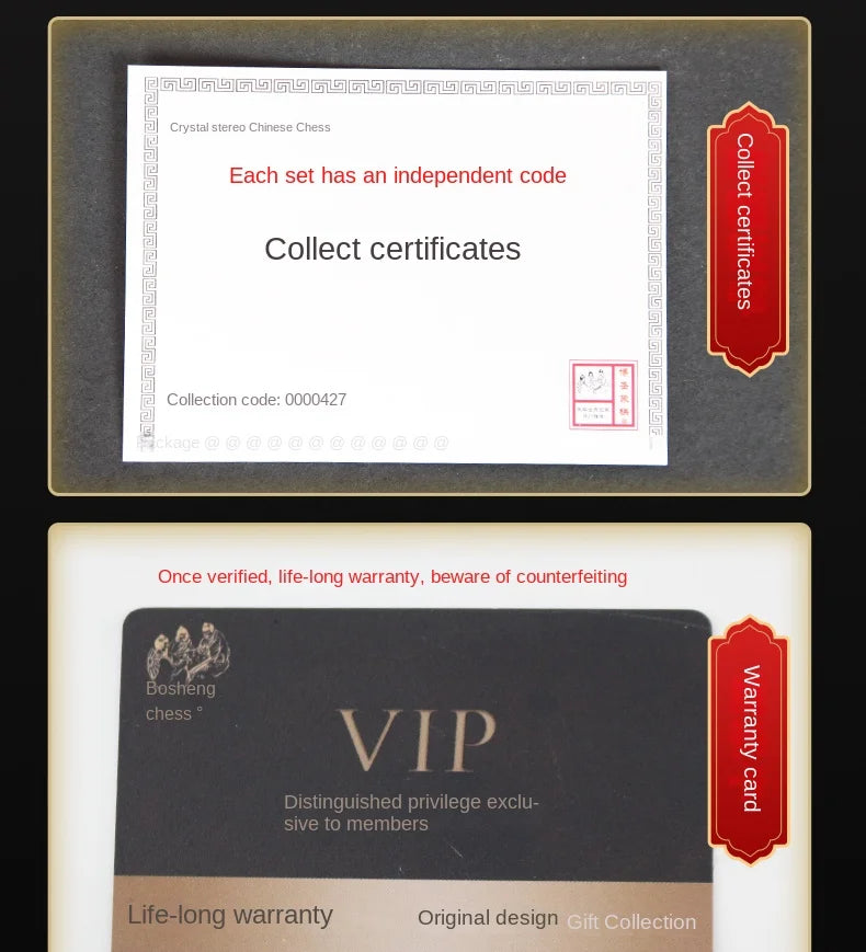 Crystal Chess Large Set High-end with Chessboard Creative Durable Gift