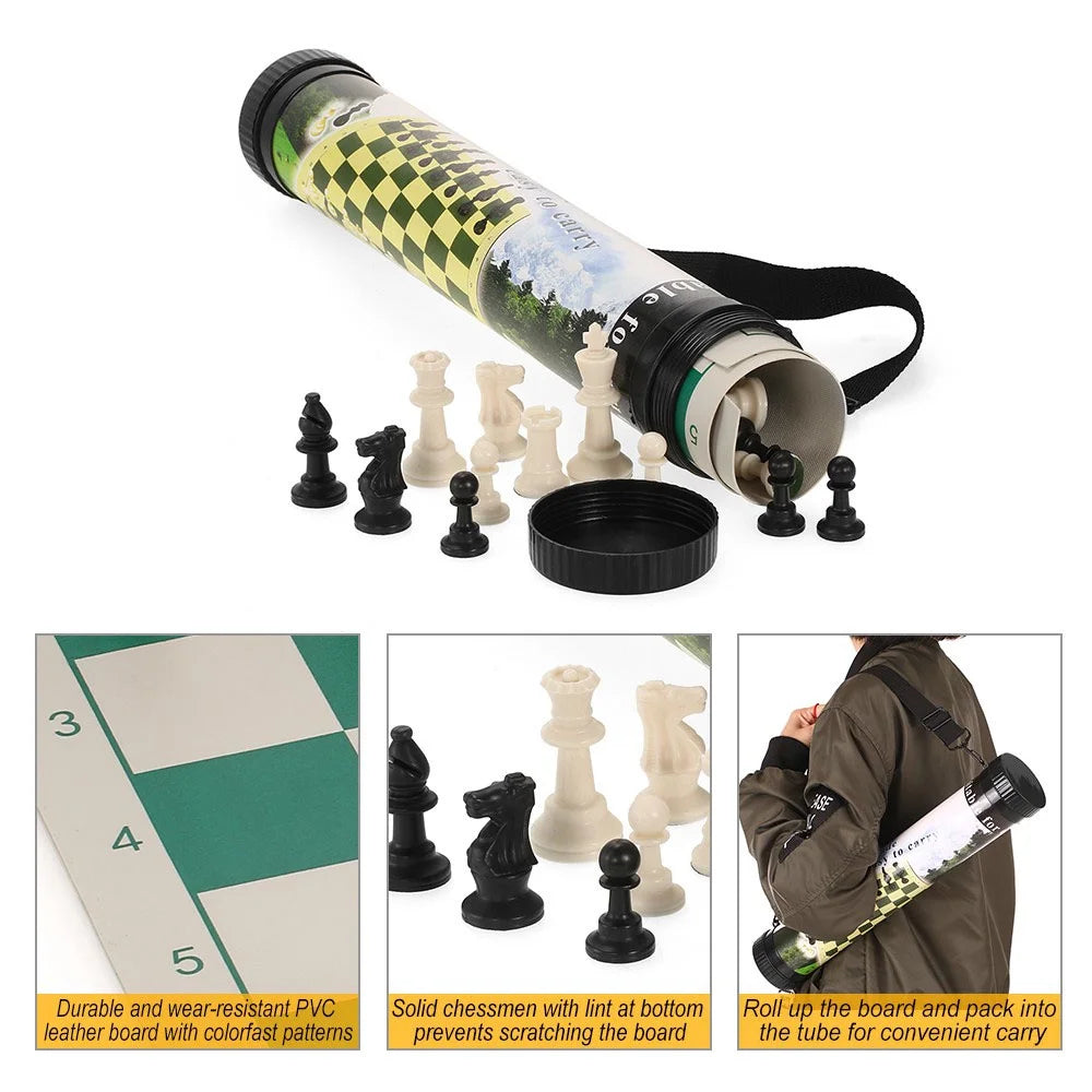 Outdoor Wooden Chess Set
