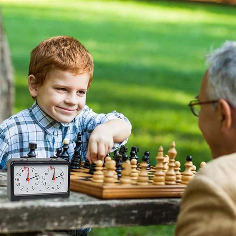 AT13 Chess Clock Timer, Fashion Mechanical Chess Clock