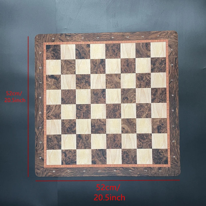 Large 52cm/ 20.5-inch championship game chessboard