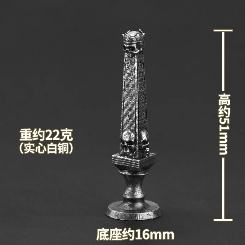 Solid Metal High-end Chess Ancient Egyptian Edition Board Game Piece