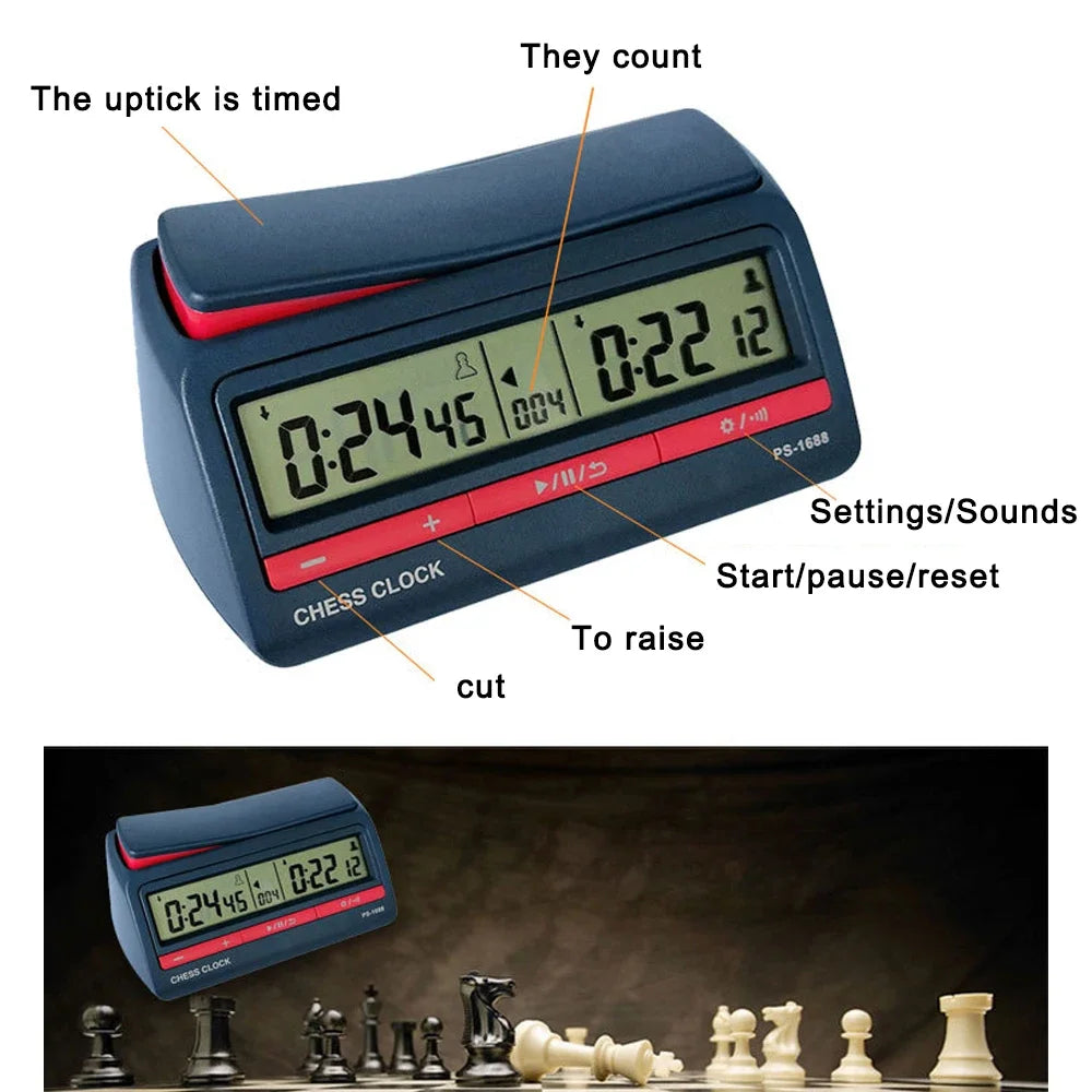 Professional Advanced Chess Digital Timer Chess Clock
