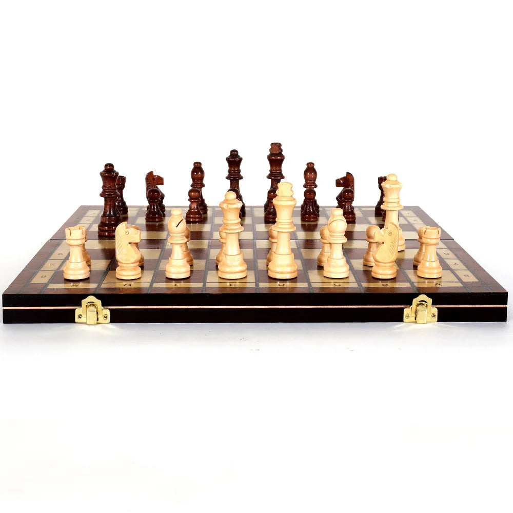 Magnetic Chess, Checkers and Backgammon Set