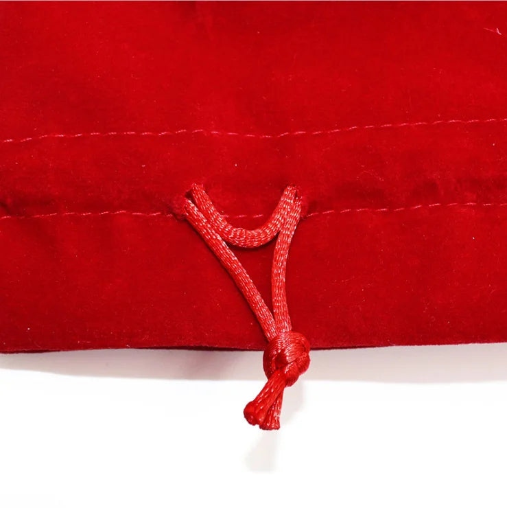 High Quality Velvet Dice Bag Jewelry Packing Drawstring Pouch for Games