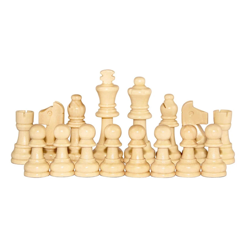 Wooden Chessmen Standard Tournamen Staunton 2.2in King Figures