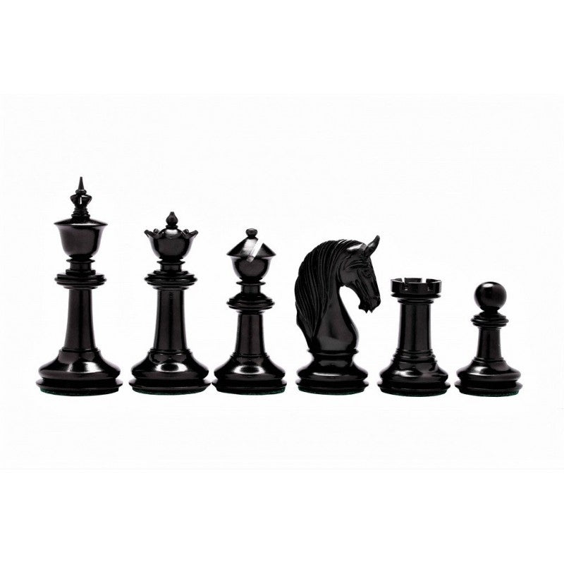 Alverno Staunton Schachfiguren 4.5" – Dreifach gewichtetes Luxus-Staunton-Set